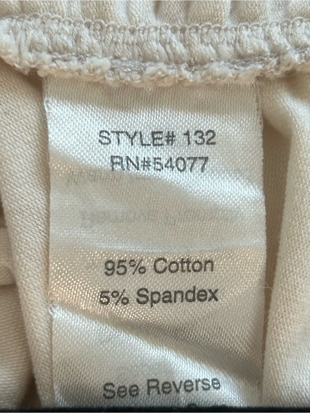 CAbi Elegant Twisted Neck Long Sleeve Top in Cream - Picture 10 of 11